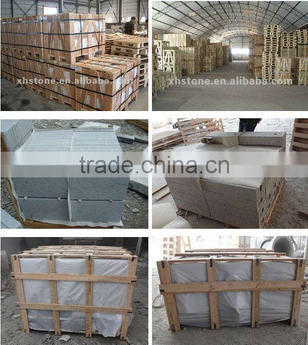 Natural paving stone cubes for decoration, kerbastone