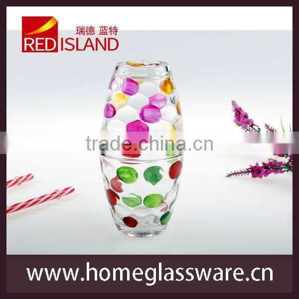 colored glass water cup drinkware barware