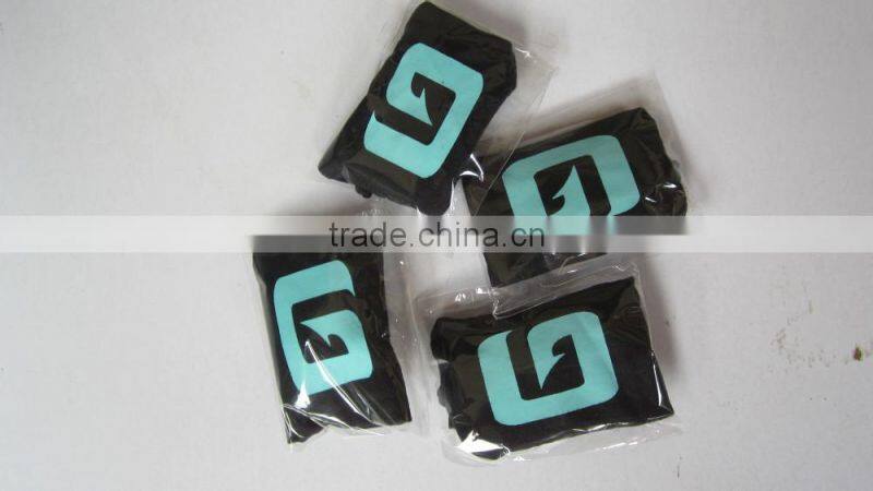 Custom logo print lens cloth keychain for promotion