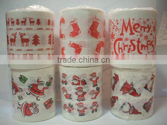 Factory Wholesale US Flag Funny Printed Toilet Roll
