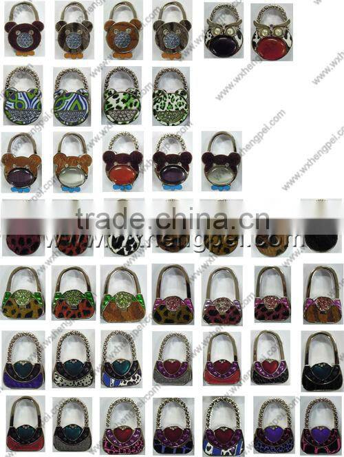2014 new style folding bag purse hook handbag hanger holder