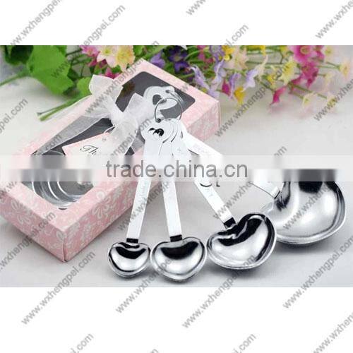 Wedding favour love spoon four piece gift box packaging independently