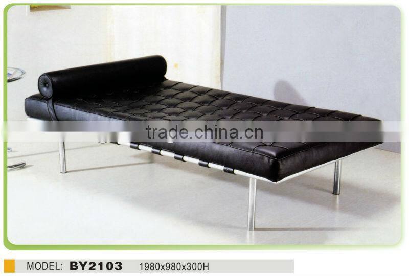 Modern leather barcelona sofa bed,leather sofa price,leather pedal