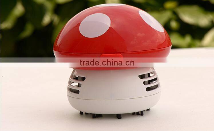 wholesale portable lovely mushroom plastic office mini table vacuum cleaner