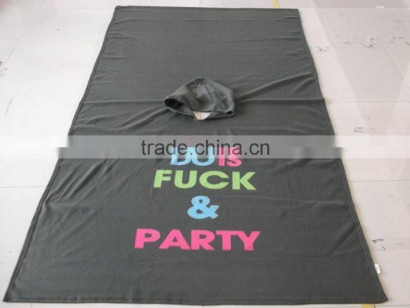 Fleece Poncho with Hood stocklots