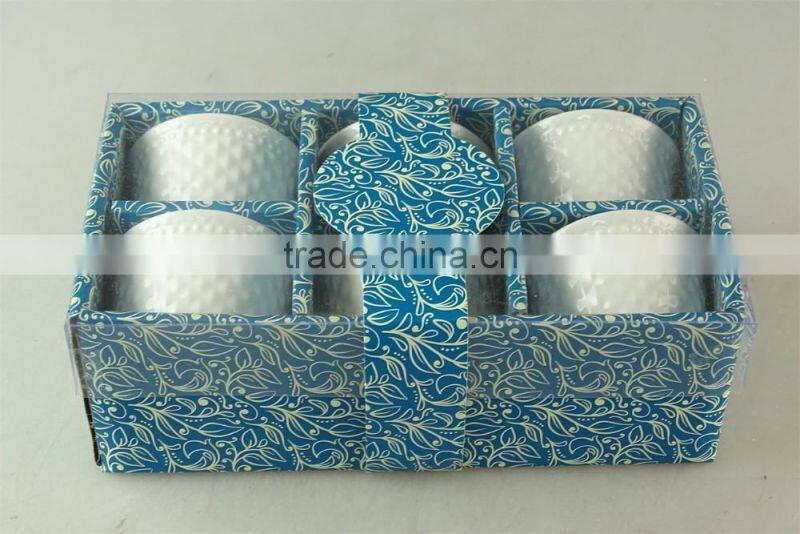 New Printing Design White Ceramic Tea Cup In Stock, 6 Pcs Packing Gift Box ,Ceramic Cup For Wholesale