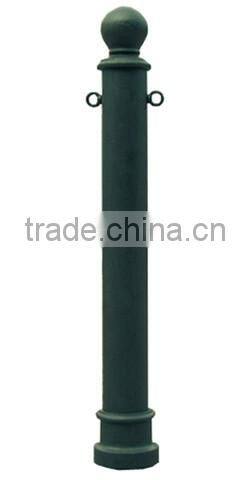 decorative cast iron road bollard removable bollards