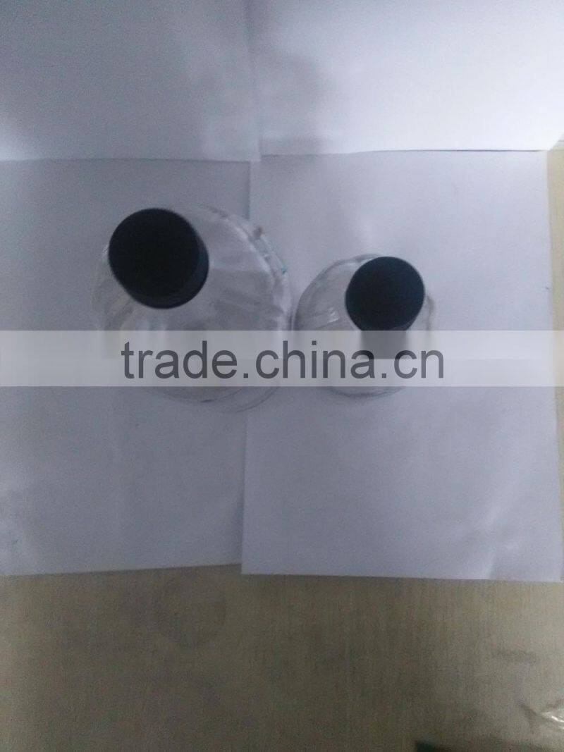 Shandong Zibo 450ml small glass bottle and 900ml big glass bollte