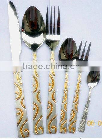 Fashion Stainless Steel Flatware Set wholesale