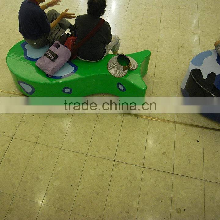 Modern fiberglass fish chair