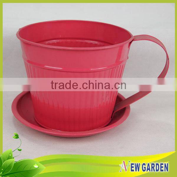 2015 Newgarden top grade waterpoof cup shape mini flower pot
