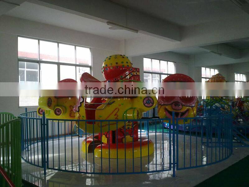 New amusement park equipment electric drift car carousel with 12 seats LT-7021