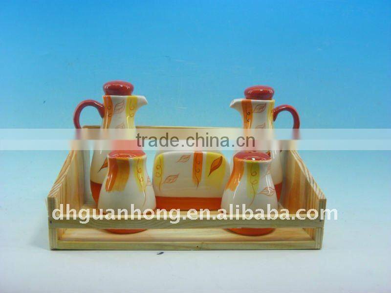 Ceramic Condiment Jar