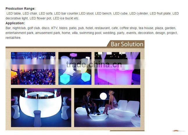 Waterproof lighting party column/night club decoration lamp
