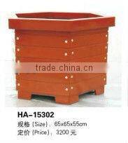 (HA-15302) WOOD FLOWER BOX ,WOODEN FLOWER BOX ,LARGE SOLID WOODEN FLOWER BOX