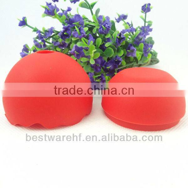 2014 Pop sell silicone ice ball trays, ice sphere molds