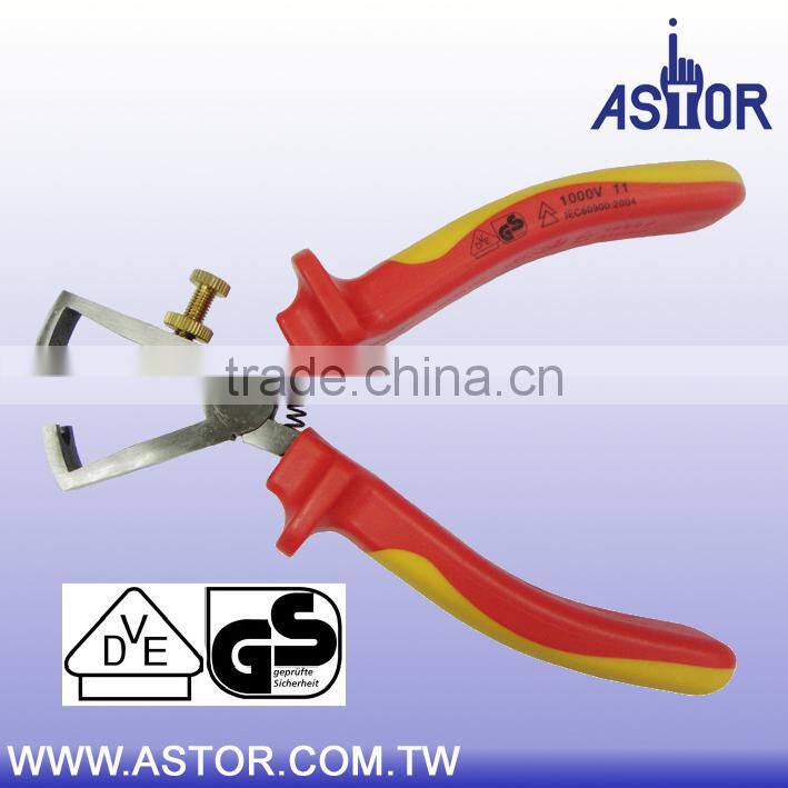 6" (160 mm) 1000V Insulated Tools VDE Wire Stripping Pliers