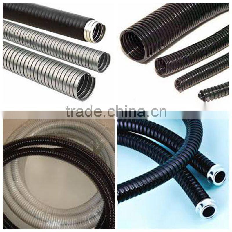 Flexible metal conduit roll for electrical wiring