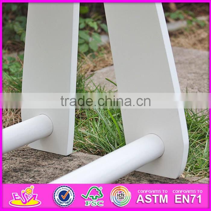 2016 new design white wooden kids play table for study W08G183