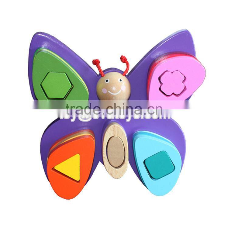 new design kids geometry sorting wooden learning toys for toddlers W13D024