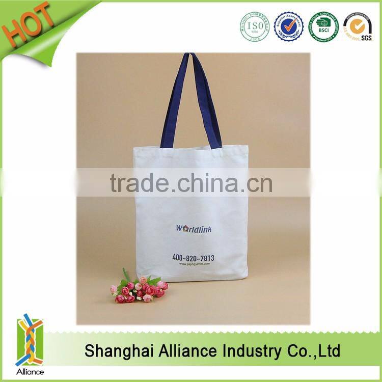 Bulk sale reusable cotton canvas carry bag