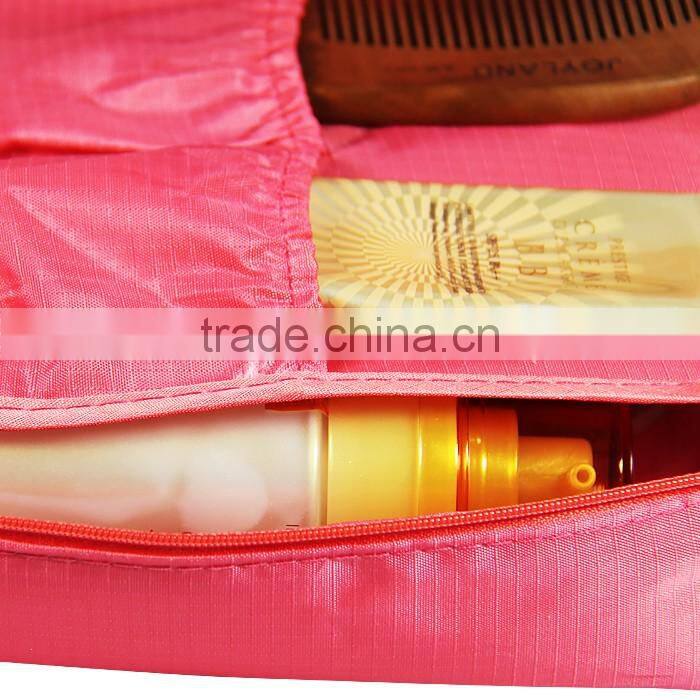 2016 Wholesale Custom Makeup Travel Toiletry Promotional Fashion Wholesale Travel Cosmetic Bags