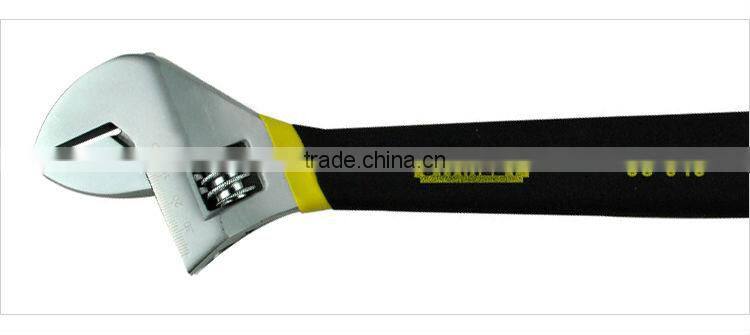 12" Industrial hand tools adjustable wrench/spanner for sale