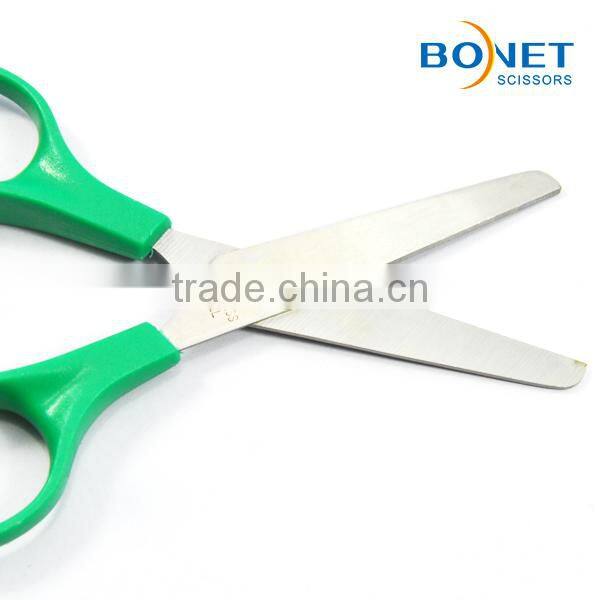 S71030 4-3/4" diverse stainless steel colorful paper cutting student scissor set