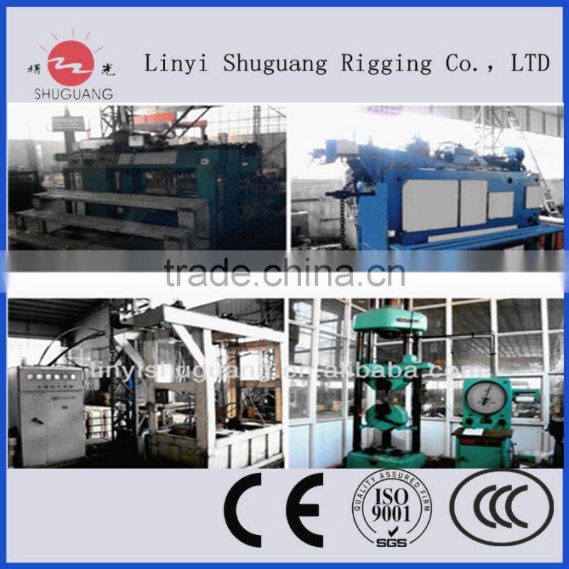 Anti-skid tractor snow chain welded chain
