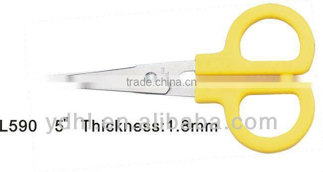 Plastic handle Children scissors