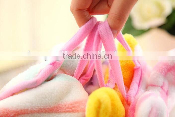 Wholesale Bow-knot Shape Kids Small Hand Towels For Home Decoration Microfiber Hand Towel