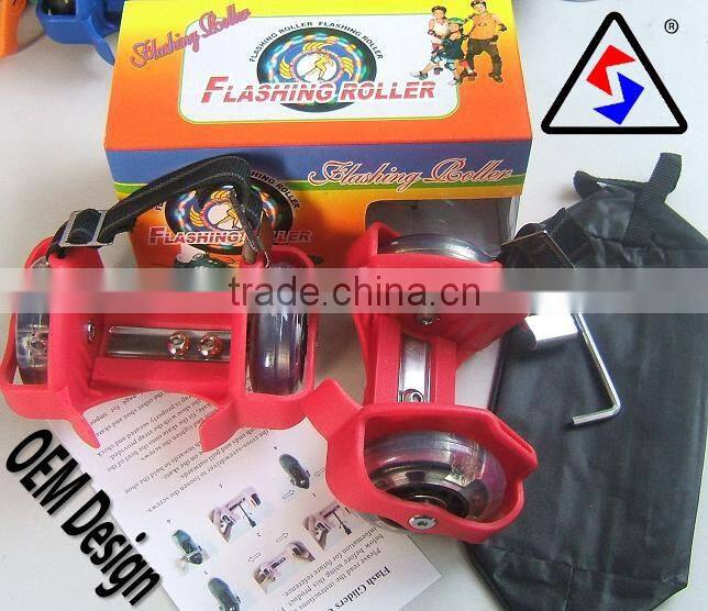 hot sale flashing roller skate shoes for OEM
