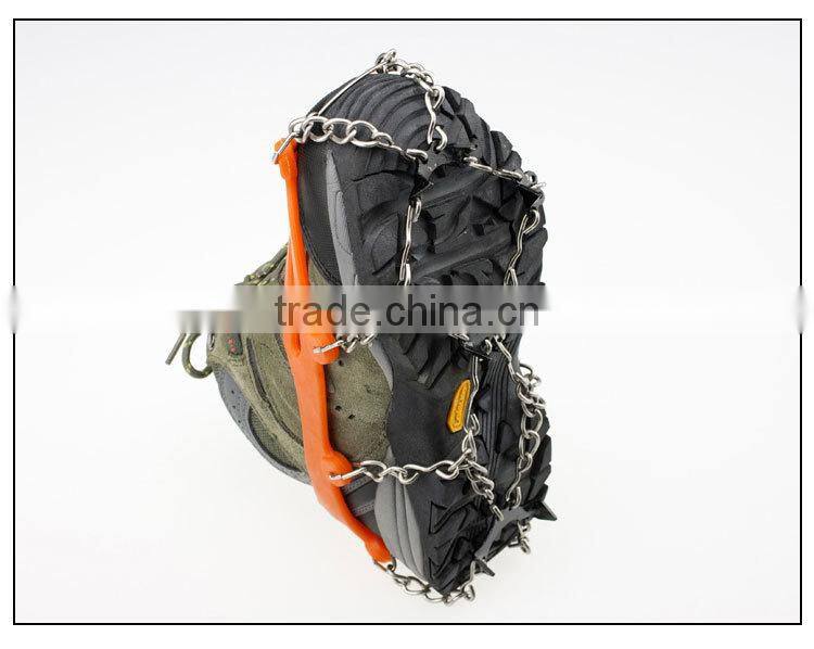 slip resistant snow chain crampons ice shoes spikes
