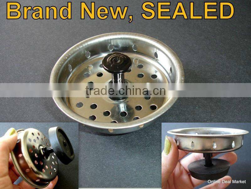 Stainless Steel Sink Strainers for standard drain opening