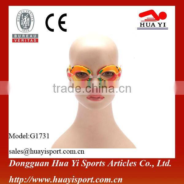 kids swimming goggles children cartoon goggles with anti fog lens UV protect