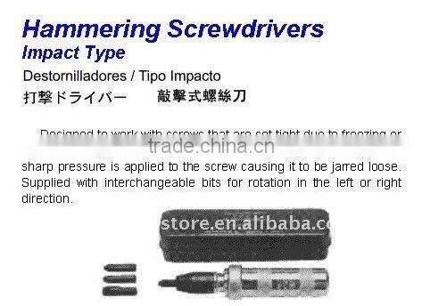 Hammering Screwdrivers(Impact screwdrivers)