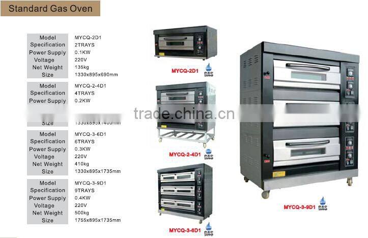 2016 CE Approval Gas Bakery Oven