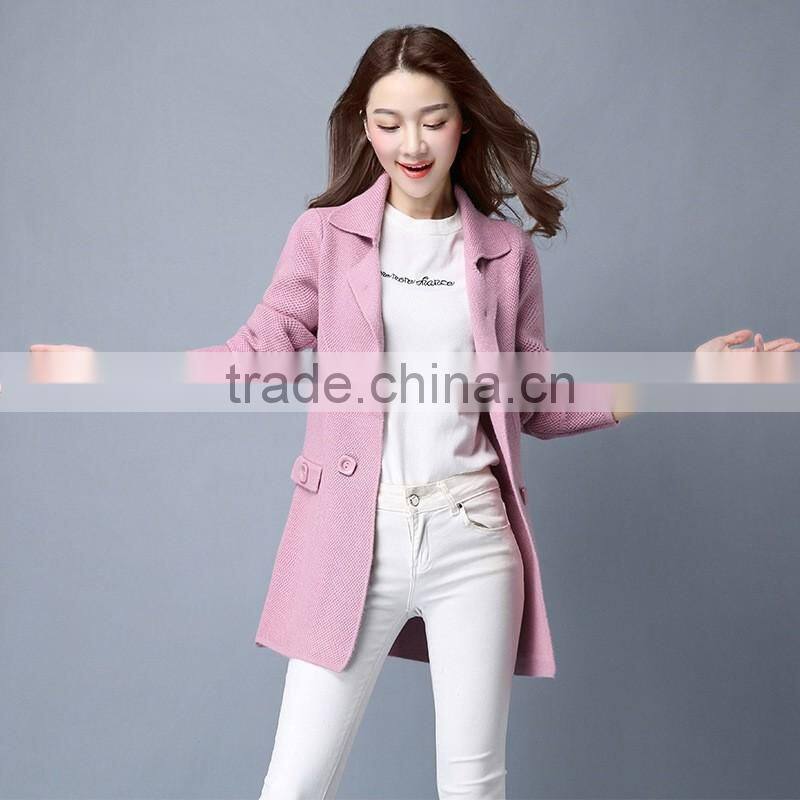 2016 Autumn Spring New Style Leisure British Women's Fashion Cardigan Sweater Jacket