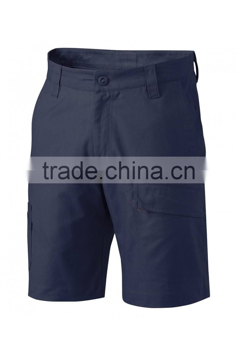 cotton Ripstop pockets work shorts pants mens cargo shorts