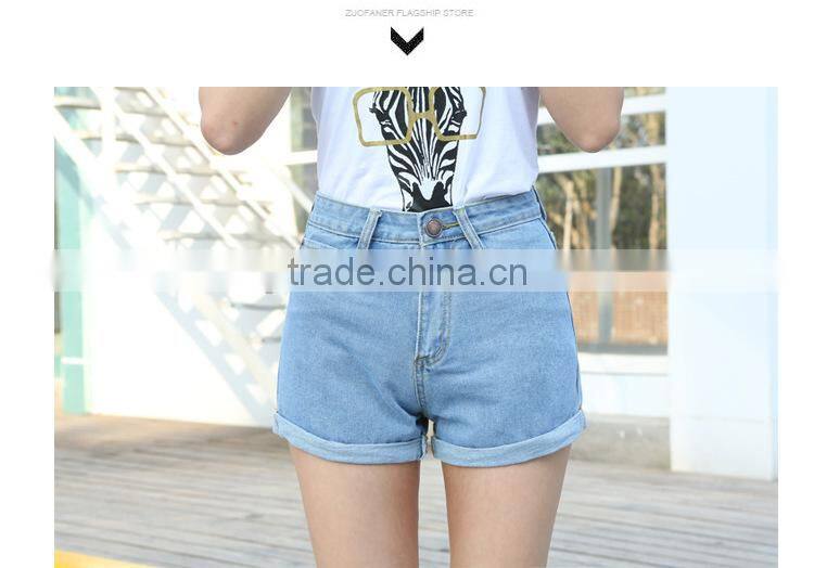 Classic blue Short sexy Shorts Pants Summer New Fashion Slim Casual More Size Women Jeans