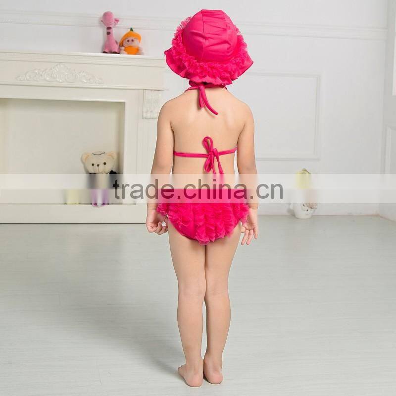2017 Baby summer beach clothing set baby bikini kids swimwear fashion swimming wear for children