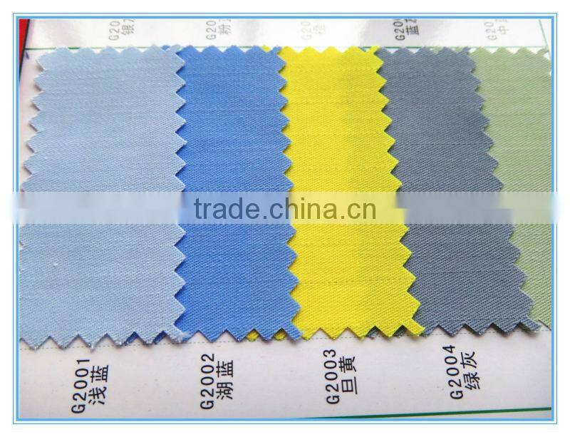 water resistant fabric for uniform clothing cotton poly fabric