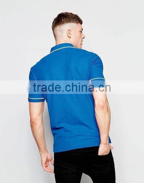 Customize men short sleeve 100% cotton pique dry fit sports golf polo shirt