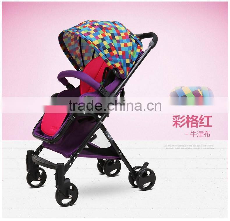Manufacturer supply Super lightweight mini buggy comfortable folding baby stroller