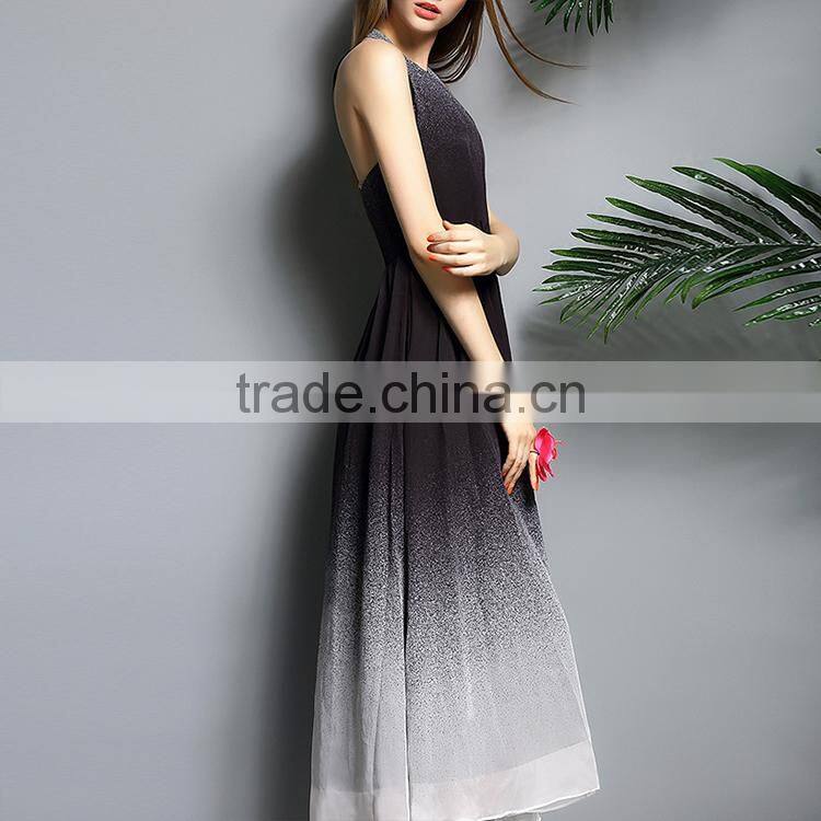 2016 Hot Sell New Products For Summer Dress Women In Tie Dye OEM Fashion Manufactuer