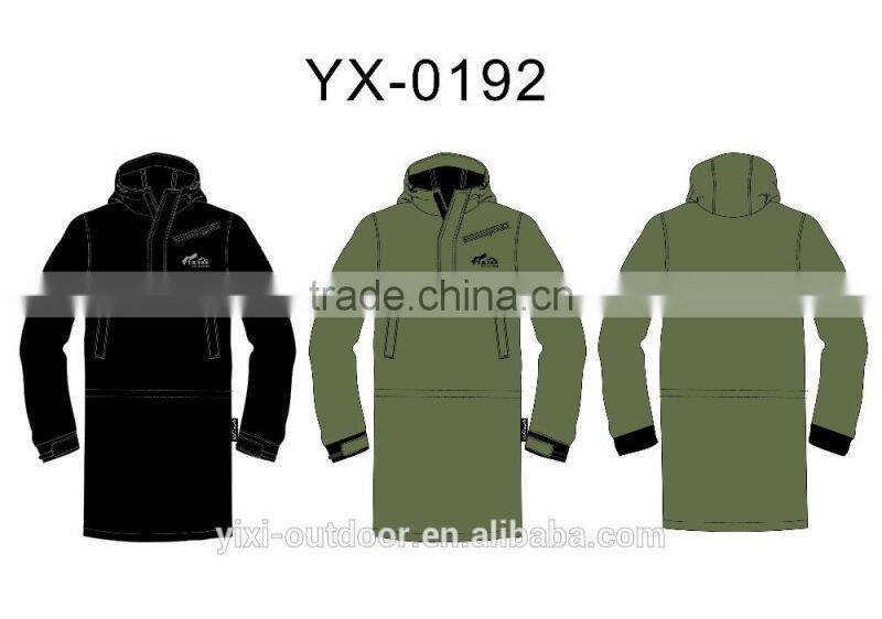 Experienced jacket manufacturer outdoor long jacket for man