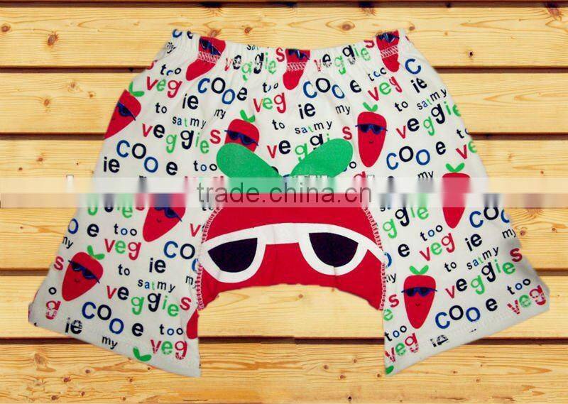 Hot selling Summer infant PP Pants,cotton children Pants,kid's Shorts,24pieces/lot ,sz 6-36 M,8 designs