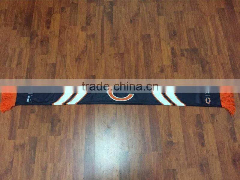 100% polyester team scarf