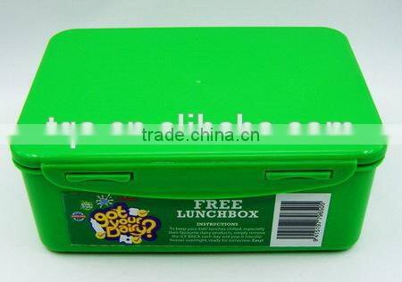 Food grade Locked food storage box/Separated lunch bento box