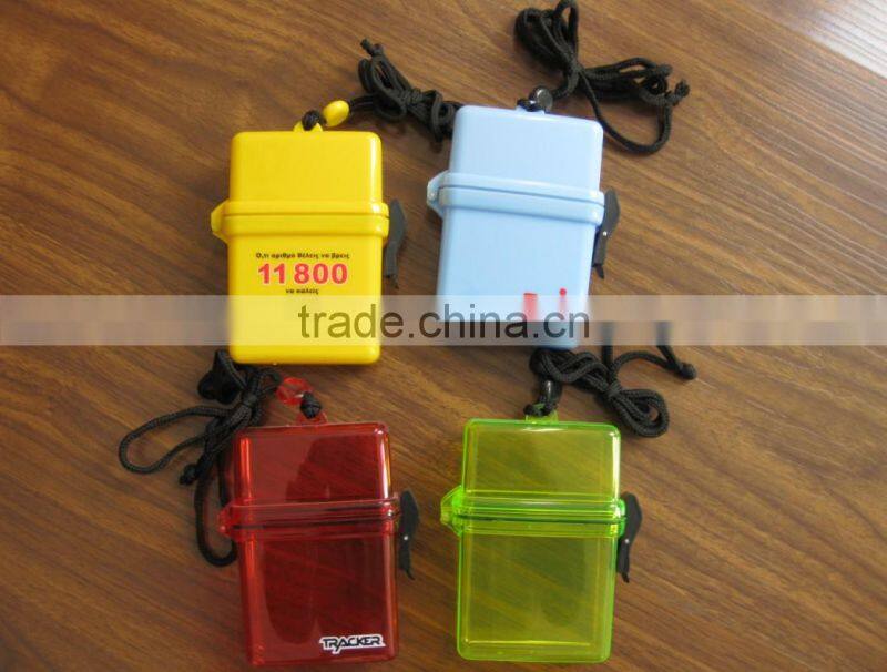 Colorful PS waterproof box ofr promotion printing logo